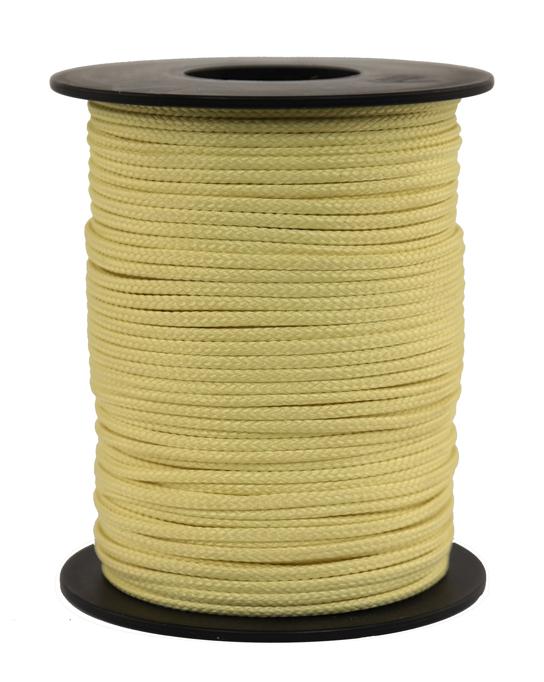 Aramidseil / Flechtleine / Seil aus Aramid Ø 2.0mm - 50 Meter (ar0200-50)