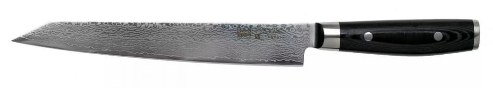 Damastmesser Yaxell Ran 69 Filetiermesser groß - 23 cm Klinge - Mikarta Griff (dr36039)