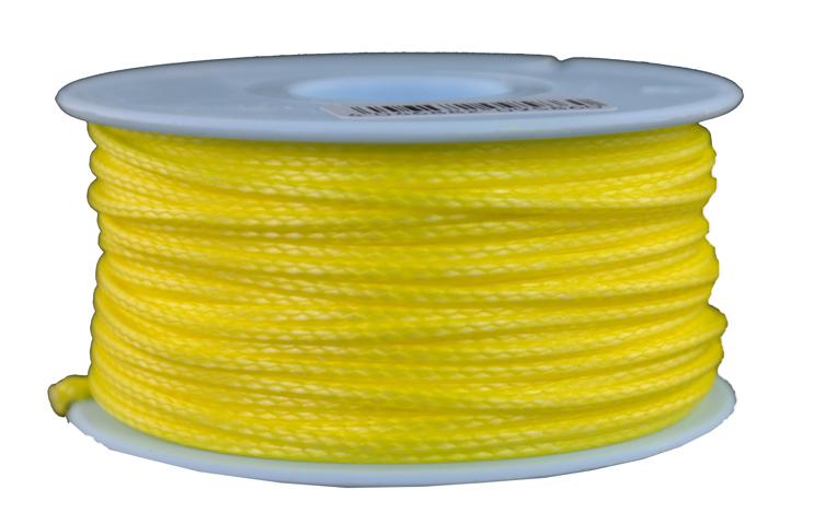 Dyneema Flechtschnur / Seil Fb. gelb Durchmesser 2mm - 30 Meter(dy220-30)