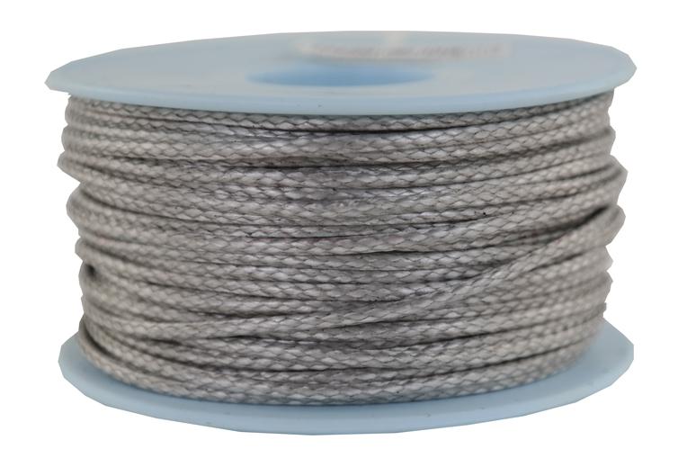 Dyneema Flechtschnur / Seil Fb. grau Durchmesser 2mm - 30 Meter(dy240-30)