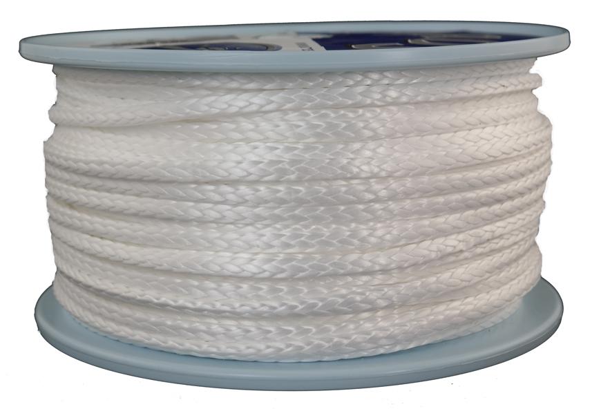 Dyneema Flechtschnur weiß Durchmesser 6mm - Länge 100 Meter (dy630-100)