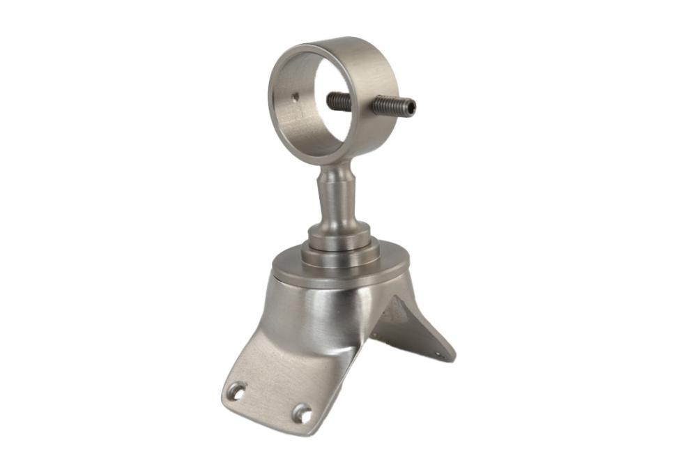 Seilaußeneckträger Nickel matt für 30 mm Handlaufseil (a286)