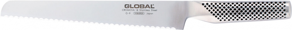 Global Messer G-9R Brotmesser - 22cm Klinge (GL1503)