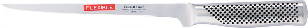 Global Kochmesser G-30 Filetiermesser flexible Klinge - 21cm Klinge (GL1572)