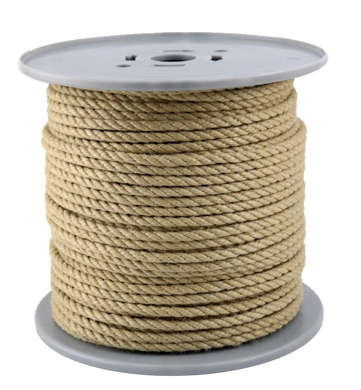 Polyhanfseil aus Polypropylen Ø 6mm - Länge 100 Meter (ph600-100)