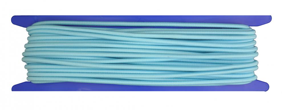 Gummiseil / Expanderseil Durchmesser 5mm 20 Meter Fb. neonblau (b150-20gu)