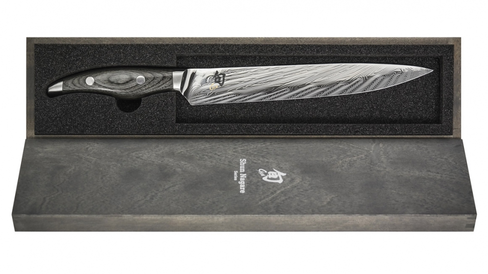 Damastmesser Kai Shun Nagare NDC-0704 Schinkenmesser 23cm Klinge (d3NDC-0704)