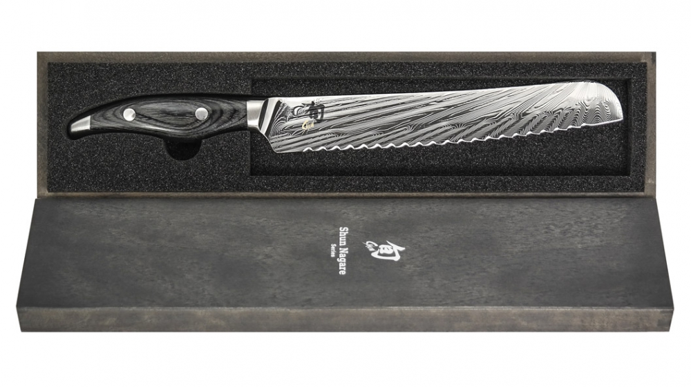 Damastmesser Kai Shun Nagare NDC-0705 Brotmesser 23cm Klinge (d3NDC-0705) 