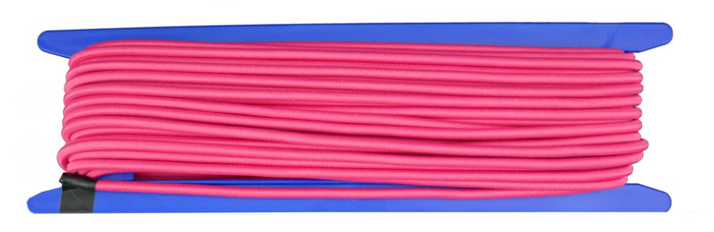 Gummiseil / Expanderseil Durchmesser 5mm 20 Meter Fb. neonpink (b130-20gu)