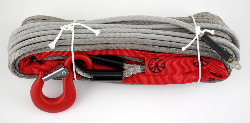 Liros Offroad Windenseil aus Dyneema ® - Ø 6mm - Länge 30 Meter - 4.000 daN (Liof-0603)