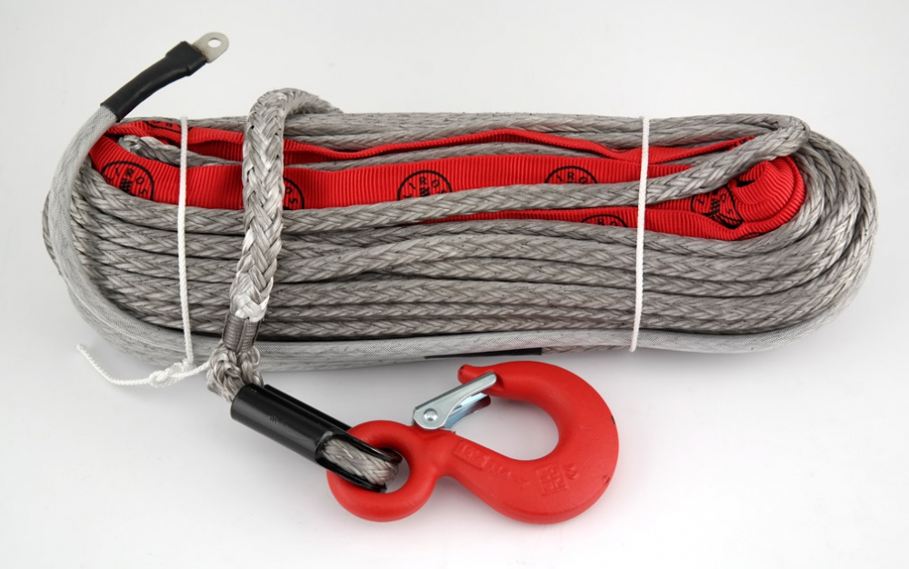 Liros Offroad Windenseil aus Dyneema ® - Ø 8mm - Länge 40 Meter - 5.500 daN (Liof-0802)