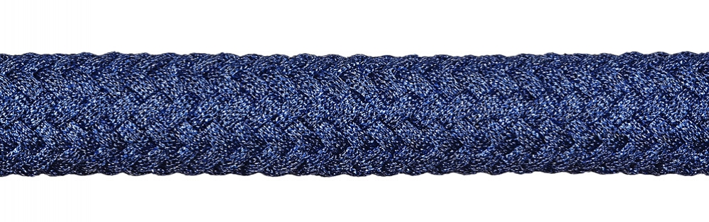 Absperrseil / Barrier Rope / Seil / Kordel Ø 25mm Fb. blau glänzend (a1300gl)