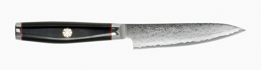 Damastmesser Yaxell SUPER GOU YPSILON Universalmesser - 12 cm Klinge (dG37202)