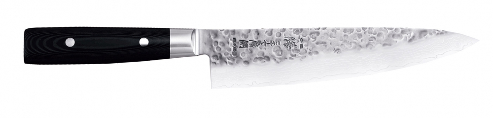 Damastmesser Yaxell ZEN Kochmesser - 20 cm Klinge - Mikarta Griff (dz35500)