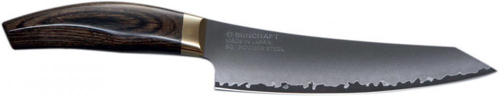Suncraft Elegancia KSK-02 Gemüsemesser - 15cm Klinge - Schneidkern aus SG2 Pulverstahl (dSU6751)