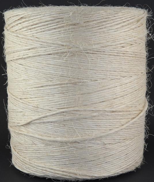Sisalgarn Stärke 220/1 - Ø ca. 3mm - 9 Kg Spule (s2201)