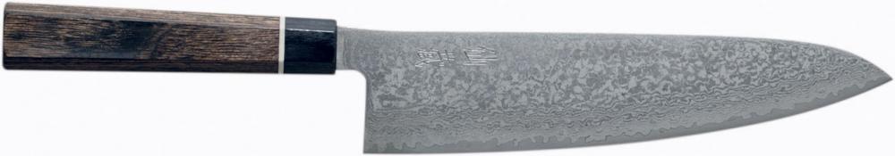 Damastmesser Suncraft SENZO BLACK - BD-05 - Kochmesser - 20 cm Klinge (dSU6800)