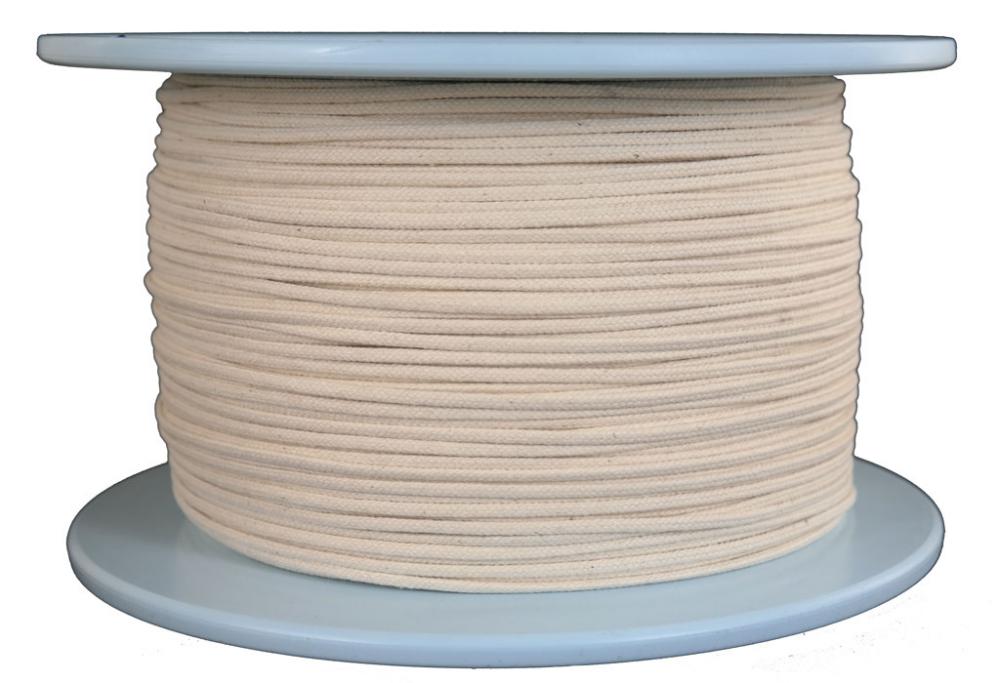 Baumwollseil 16fach geflochten Ø 3mm - Länge 500 Meter (BW3-500)