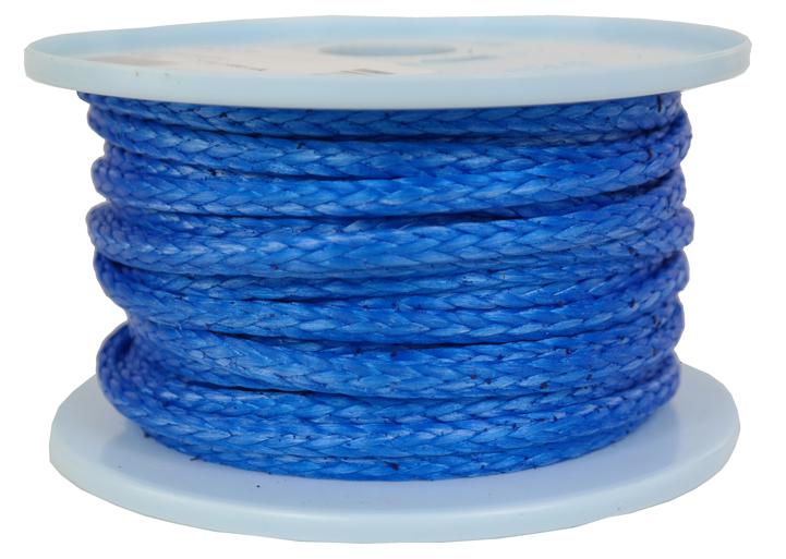Dyneema Flechtschnur blau Durchmesser 5mm - Länge: 20 Meter (dy510-20)
