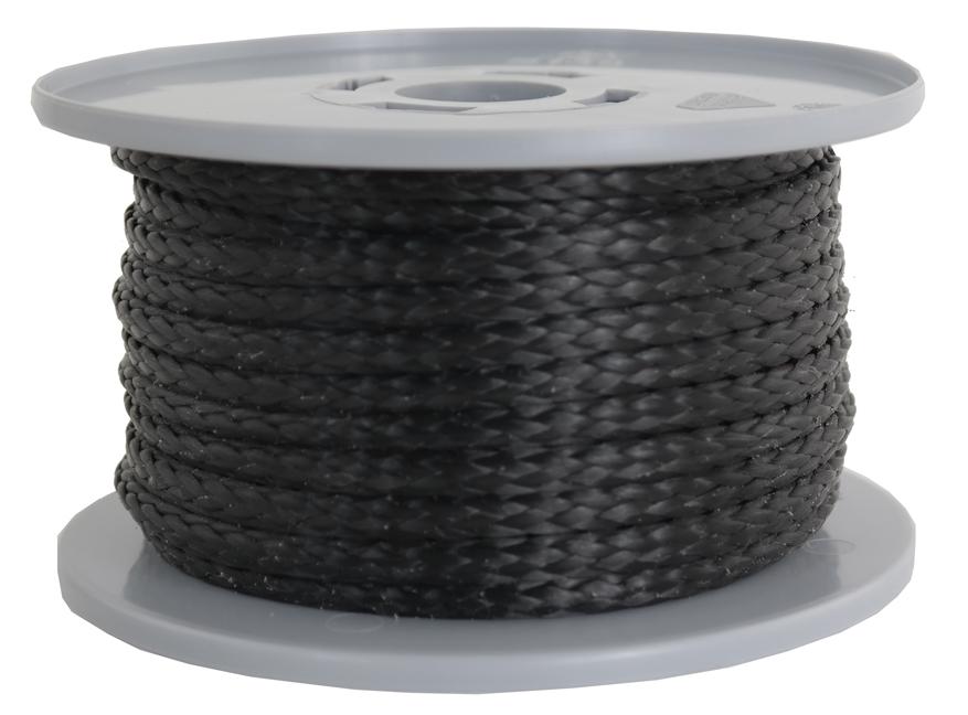 Dyneema Flechtschnur schwarz Durchmesser 5mm - Länge: 20 Meter (dy550-20)