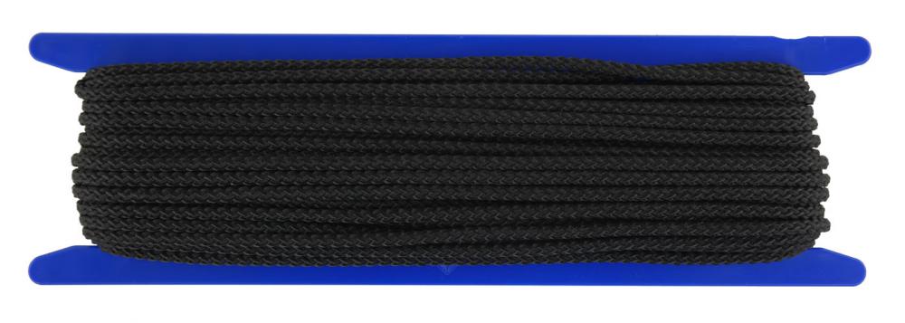 Allzweckleine aus Polypropylen Ø 4mm - Länge 30 meter Fb. schwarz (pp4-30S)