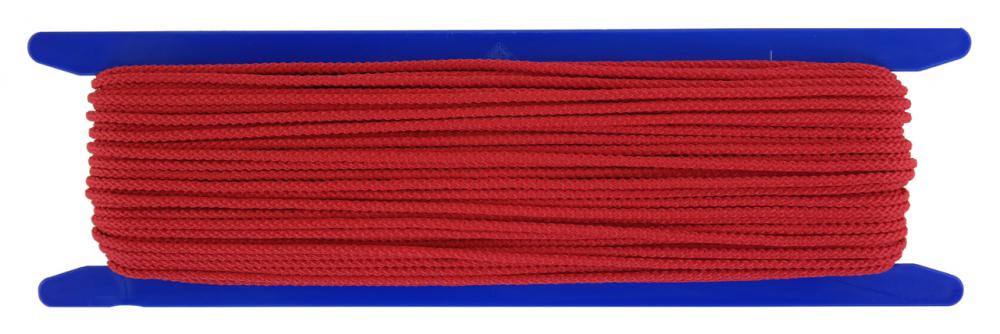 Allzweckleine aus Polypropylen Ø 3mm - Länge 50 meter Fb. rot (pp3-50R)