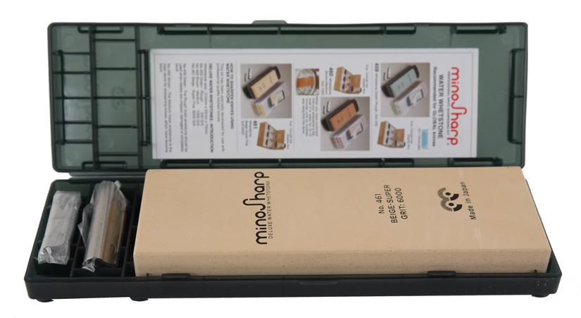 Minosharp Schleifstein / Abziehstein / Nassschleifstein Körnung 6000 superfein (GL1458)
