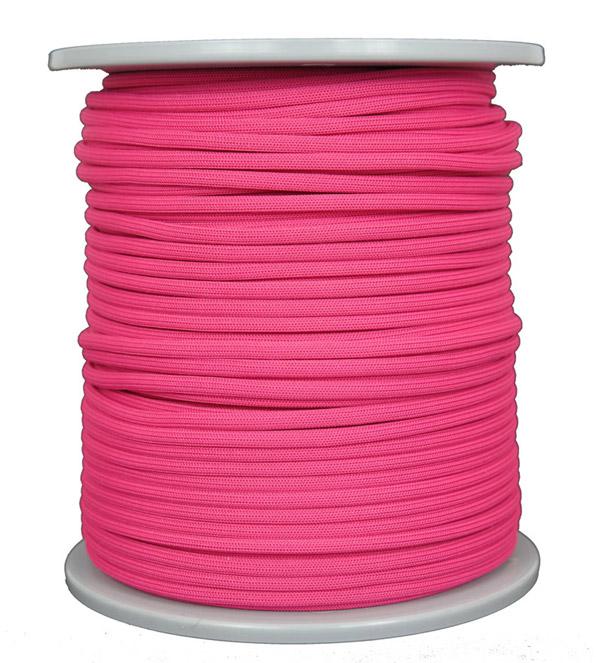Leuchtschnur pink 3,5 mm - 100 Meter (b130)