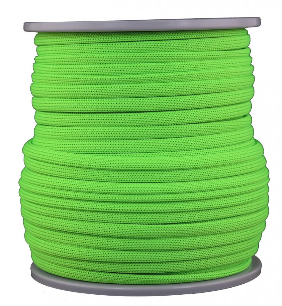 Leuchtschnur grün 6 mm - 60 Meter (b310)