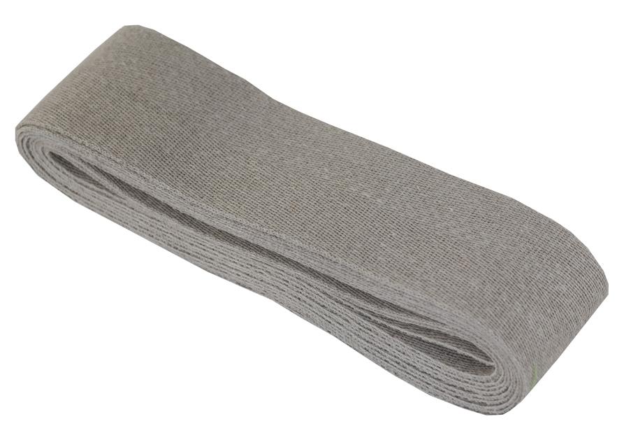 Gurtband aus Leinen / Flachs - Breite 70mm - Länge 5 Meter (LG70-5)