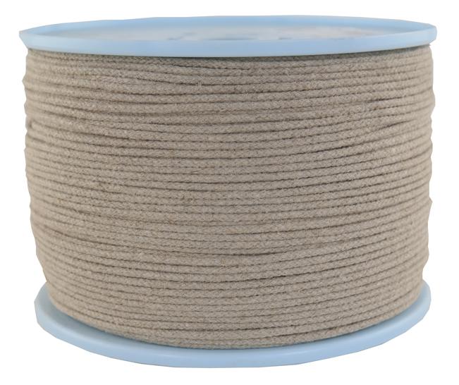 Hanfseil geflochten aus Naturhanf Ø 2.5mm - 500 Meter (h250g)