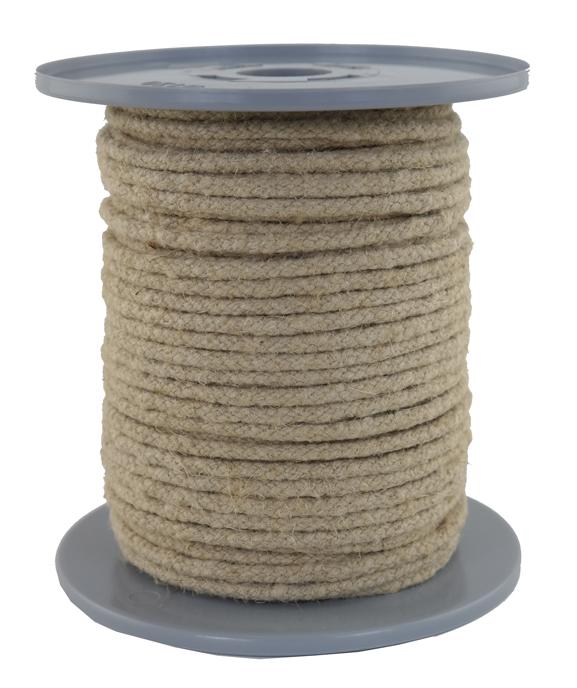 Hanfseil geflochten aus Naturhanf Ø 4.5 mm - 50 Meter (h450-50g)