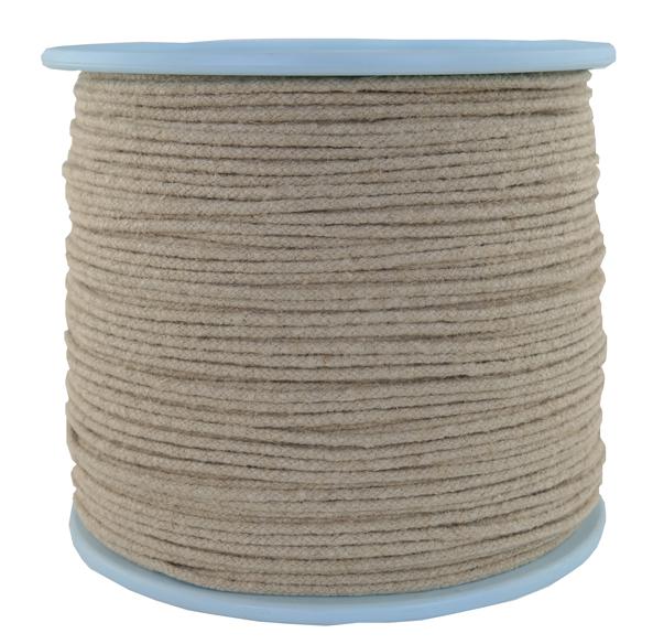Hanfseil geflochten aus Naturhanf Ø 4.5 mm - 500 Meter (h450g)