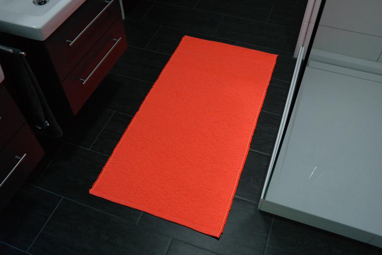 Neon Teppich Schwarzlicht Farbe neonorange (bT100)