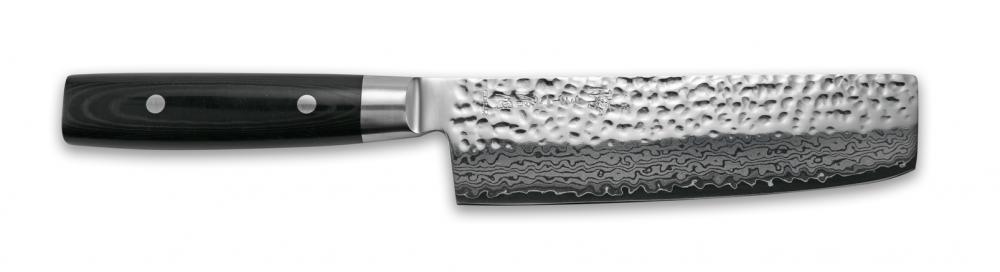 Damastmesser Yaxell ZEN Nakirimesser - 16,5 cm Klinge - Mikarta Griff (dz35544) 