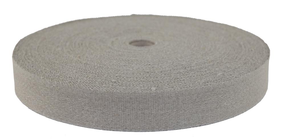 Gurtband aus Leinen / Flachs - Breite 40mm - Länge 50 Meter (LG40-50)