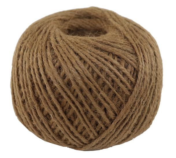 Jutegarn Dekogarn ca. 190g Knäuel - 130 Meter - Farbe braun (jub-190)