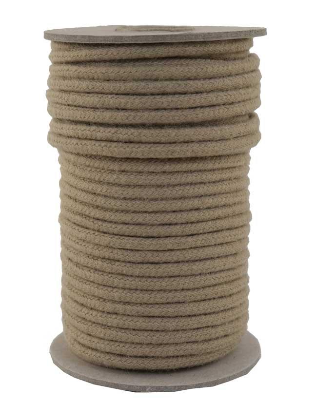 Polyhanfseil aus Polypropylen Ø 5mm - 25 Meter - 16-fach geflochten (ph500-25g)