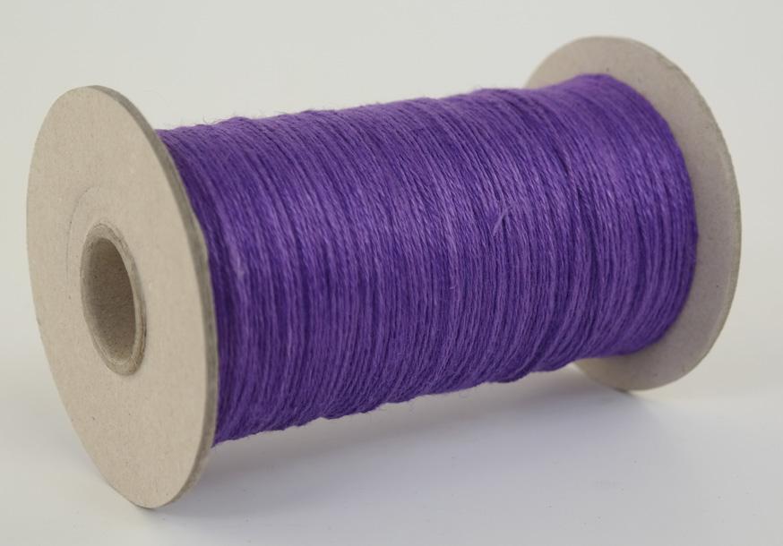 Leinengarn / Flachsgarn Garnstärke NLauflänge 400 Meter - Gewicht 200g - Farbe lila/violett (L200gL)