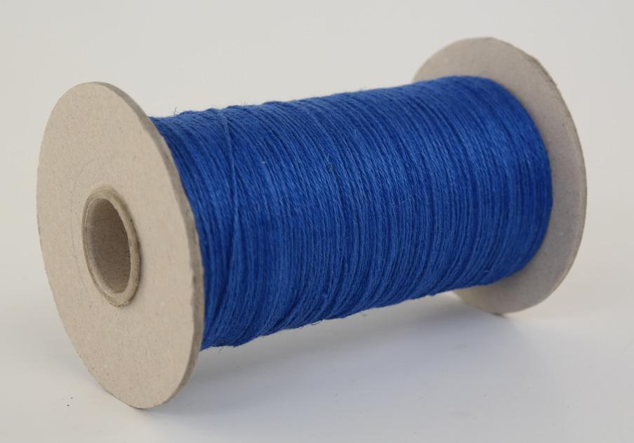 Leinengarn / Flachsgarn Garnstärke Nm6/3 Lauflänge 400 Meter - Gewicht 200g - Farbe blau (L200gB)