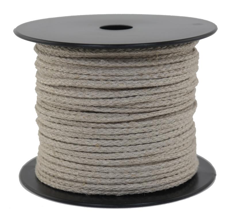 Leinenseil / Flachsseil Ø ca. 2mm - 50 Meter - 8fach geflochten (L200-50)