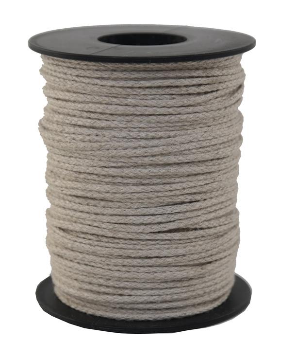 Leinenseil / Flachsseil Ø ca. 1.5mm - 50 Meter - 8fach geflochten (L150-50)