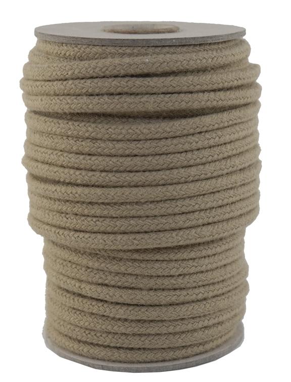 Polyhanfseil aus Polypropylen Ø 6mm - 25 Meter - 16-fach geflochten (ph600-25g)