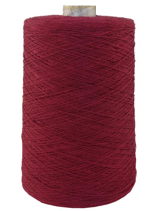 Leinengarn / Flachsgarn Stärke Nm 9.6/2 Fb. rot - Gewicht ca. 1.300g (L9.6-R2)