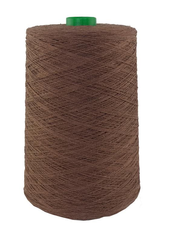 Leinengarn / Flachsgarn Stärke Nm 9.6/2 Fb. braun - Gewicht ca. 1.600g (L9.6-BR)