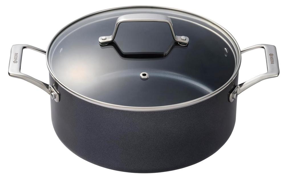 Kyocera Keramiktopf - Kochtopf - Ø 24 cm - 4,5 Liter - mit Keramikbeschichtung CSP-09 (kCSTP)