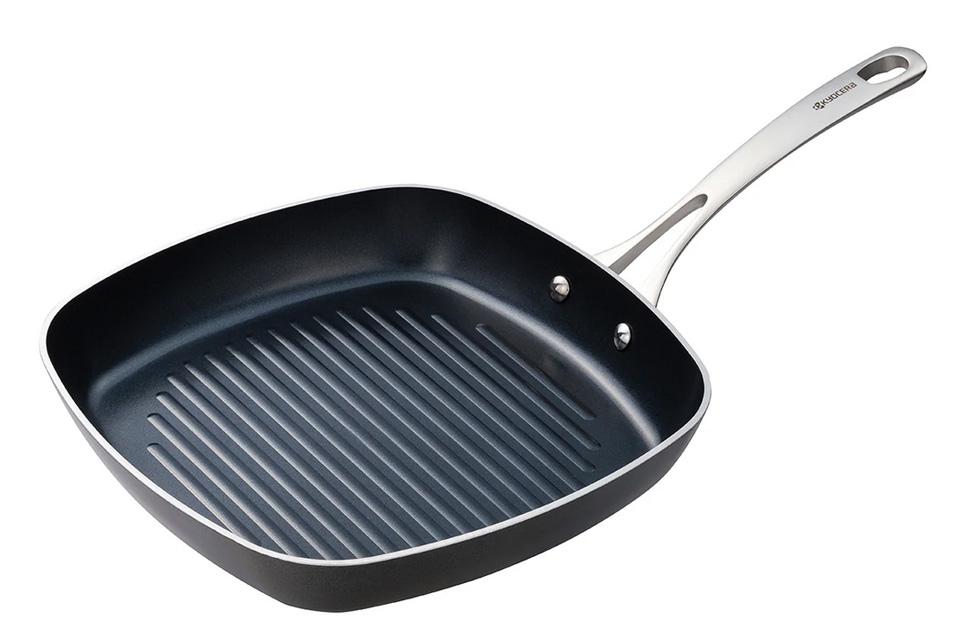 Kyocera Keramikpfanne - Ø 26cm - Grillpfanne mit Keramikbeschichtung CGP-10 (kCGP10)