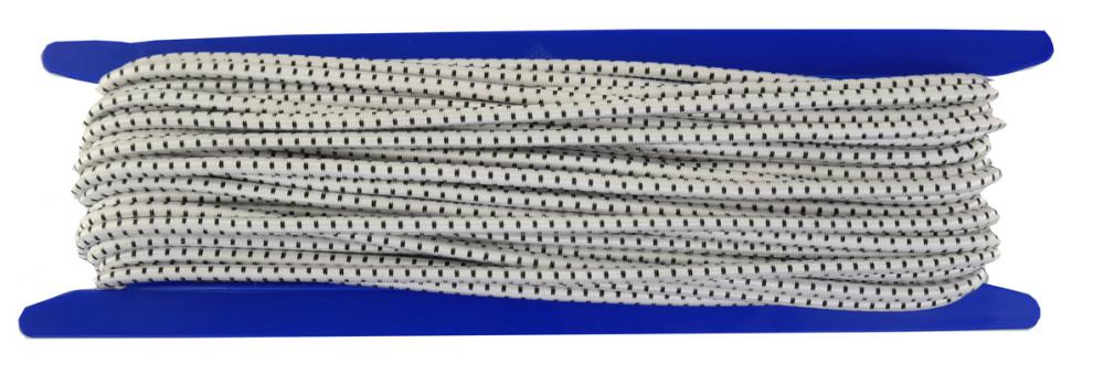 Gummiseil / Expanderseil mit Dyneema umflochten Ø 5mm - Länge 10 meter (dy199-10)