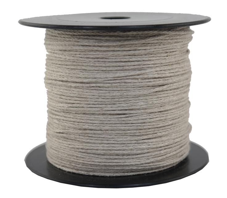 Leinenseil / Flachsseil Ø ca. 1mm - 200 Meter - 8fach geflochten (L100-200)