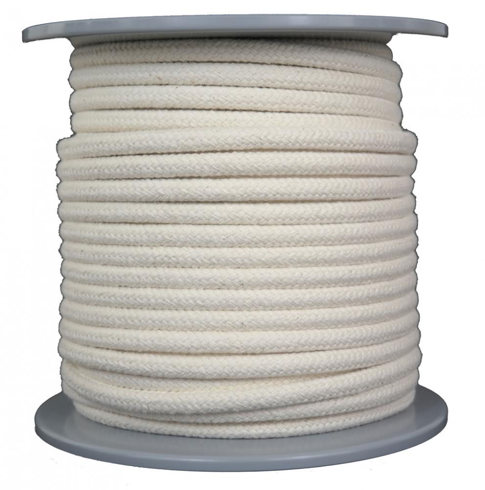 SONDERANGEBOT: Baumwollseil 100% Baumwolle Ø 8mm - 28 Meter - 16fach geflochten (BW8-28)